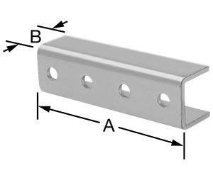 wraparound channel brackets